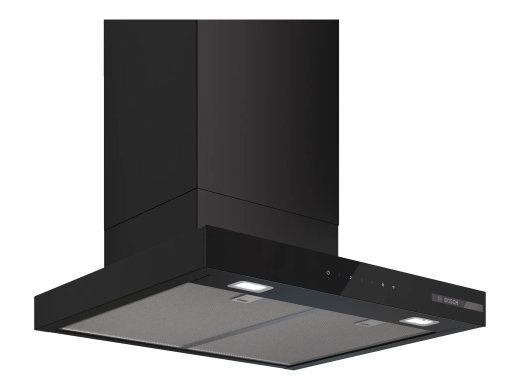 Bosch DWB67DN60 Wall-mounted Extractor Hood, A, Width 60 cm, Max extraction power in intensive mode 699 m3/h, Matte Black Bosch
