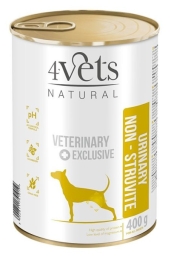 4VETS Natural Urinary No Struvit Dog - wet dog food - 400 g