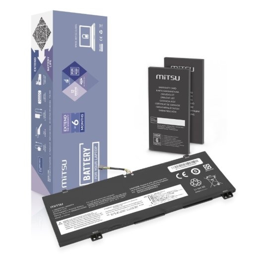 Mitsu Battery L18M4PF3 L18C4PF4 for Lenovo IdeaPad S540 3600 mAh (55 Wh) 15.4V