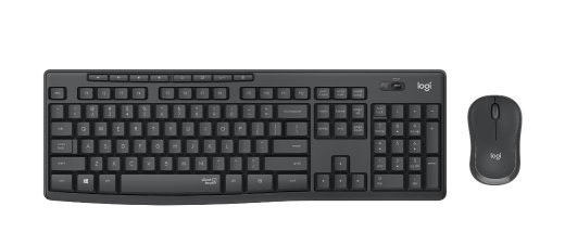 MK295 Silent Wireless Combo Graphite 920-00980