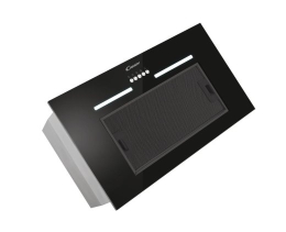 Candy Hood CPY5MBG Canopy Energy efficiency class C Width 52 cm 298 m³/h Mechanical control LED Black Glass