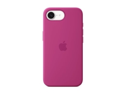 Apple iPhone 16e Silicone Case – Fuchsia Apple