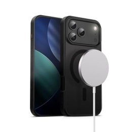 Crong Case MagSafe iPhone 17 Pro Max black hybrid