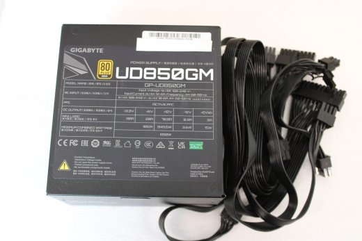 SALE OUT. Gigabyte PSU GP-UD850GM 850 W REFURBISHED, WITHOUT ORIGINAL PACKAGING, MANUAL AND ACCESSORIES