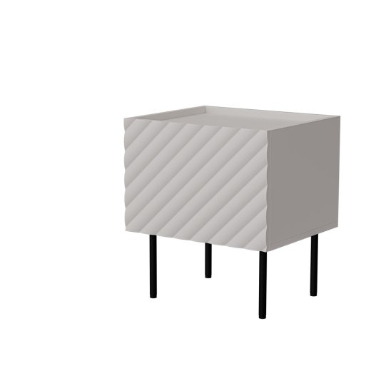 Cama LUCCA bedside cabinet, 2 pcs, 47x40x52, cashmere
