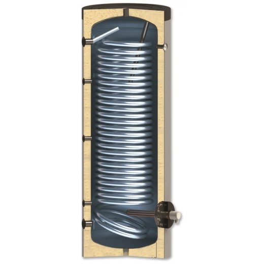 Sunsystem Enameled Water Heater 300L with Heat Exchanger 3.3 m