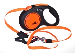 FLEXI New Neon M - retractable leash - 5 m