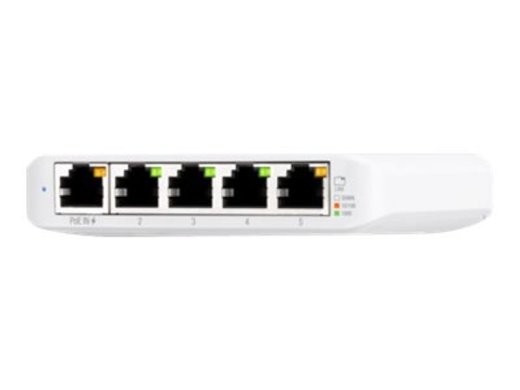 Ubiquiti UniFi Switch USW Flex Mini - 5 Ports - 4x GE (10/100/1000) - 1x GE (10/100/1000) PoE+ - 3 pcs