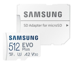 Memory card microSD MB-MC512SA EVO Plus 512GB + adapter