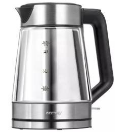 Mpm Electric glass kettle 1,7L MCZ-122