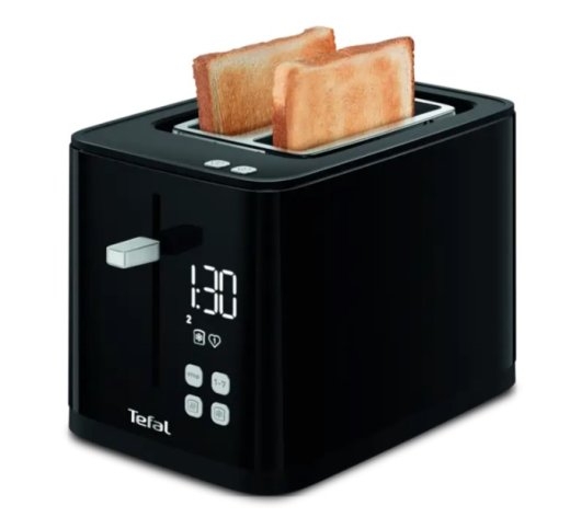 TEFAL Toaster TT6408 Power 850 W Number of slots 2 Housing material Plastic Black
