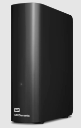 External HDD WESTERN DIGITAL Elements Desktop WDBWLG0200HBK-EESN 20TB USB 3.0 Drives 1 Black