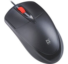 Defender Wired mouse SILENT CLICK ICON MB-057 black