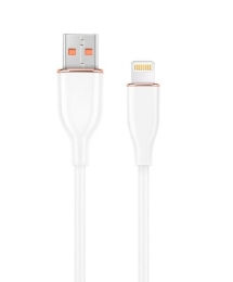 Gembird 8-pin cable charging and data cable, 1.5 m, white