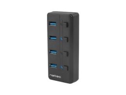 USB Hub 4 Mantis 2 USB 3.0 ports with switch + power supply