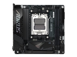 Gigabyte B850I AORUS PRO Processor family AMD Processor socket AM5 DDR5 Supported hard disk drive interfaces SATA, M.2 Number of SATA connectors 2