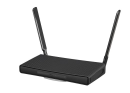 MikroTik Wireless Router HAP AC3 802.11ac 300+867 Mbit/s 10/100/1000 Mbit/s Ethernet LAN (RJ-45) ports 5 Mesh Support No MU-MiMO No No mobile broad...