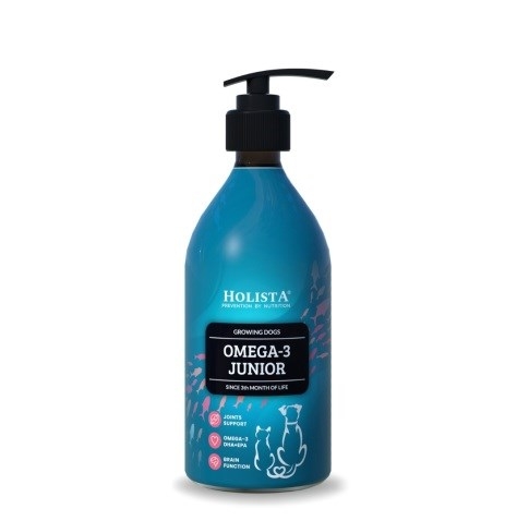HOLISTA Omega-3 Junior - supplements for dogs and cats - 400ml