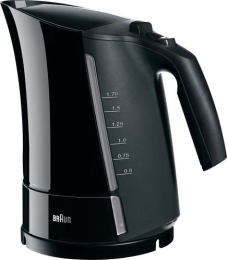 Braun Kettle WK 300 Standard 2200 W 1.7 L Plastic 360° rotational base Black
