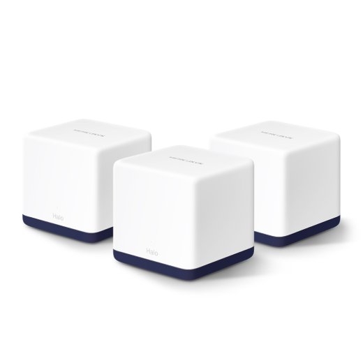 Mercusys AC1900 Whole Home Mesh Wi-Fi System Halo H50G (3-Pack) 802.11ac 1300+600 Mbit/s Ethernet LAN (RJ-45) ports 3 Mesh Support Yes MU-MiMO Yes...