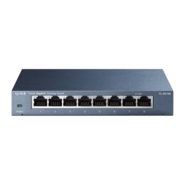 TP-LINK Switch TL-SG108 Unmanaged Desktop Gigabit Ethernet (copper) ports quantity 8 Power supply type External 36 month(s)