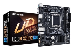 GIGABYTE H610M S2H V2 Motherboard - Supports Intel Core 14th CPUs, 4+1+1 Hybrid Phases Digital VRM, up to 5600MHz DDR5, 1xPCIe 3.0 M.2, GbE LAN, US...