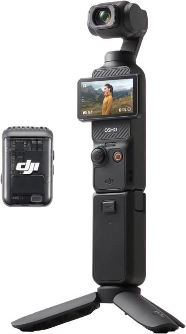 DJI Action Camera Osmo Pocket 3 Creator Combo Black Touchscreen