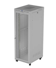 Lanberg Standing installation rack cabinet 19-inch 47U 800 x 1000 gray perforated doors LCD (flat pack) V2