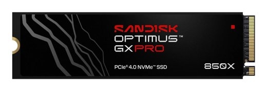 SSD SANDISK 600xTBW rating MTBF 1750000 h Read speed 7300 MB/s Write speed 6300 MB/s NVMe Yes PCI Express 4.0 M.2 1000 SDSP81100TAN-000E0