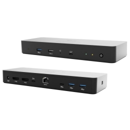i-tec Docking station Thunderbolt 4 Intelligent Dual Display Power Delivery 90W 2x DP Video TB AUDIO LAN USB-A 10Gbps USB-C 10 Gbps Kensington lock