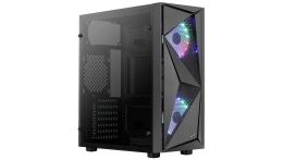 Enclosure Aerocool PGS Glider Cosmo FRGB-G-BK-V1 2XF