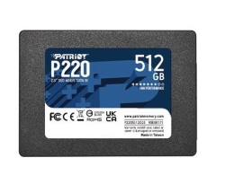 SSD 512GB P220 550/500 MB/s SATA 3 2.5 inches