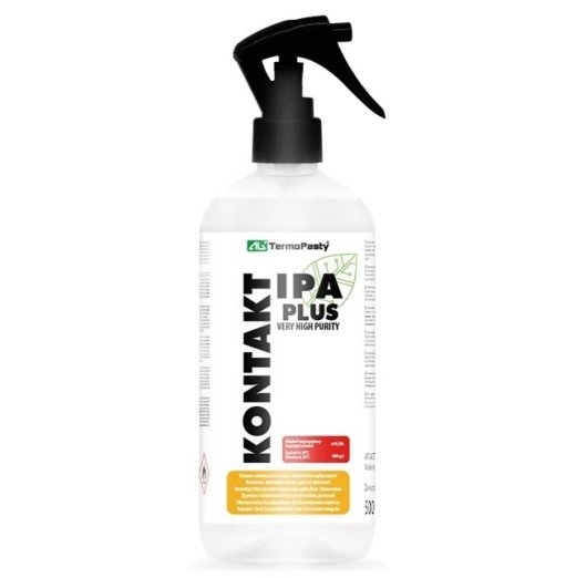 KONTAKT IPA PLUS. High purity alcohol isopropyl. Removes all impurities from optical elements. Leaves no marks or stains. Has degreasing properties...