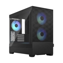 Fractal Design Pop Mini Air RGB Side window Black TG Clear Tint mATX, Mini ITX ATX