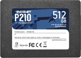 Patriot Memory P210 2.5" 512 Serial ATA III