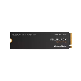 SSD SANDISK Read speed 4000 MB/s Write speed 2000 MB/s NVMe Yes PCI Express 4.0 M.2 250 Western Digital Black SN770 250GB (WDS250G3X0E) Black SN770...