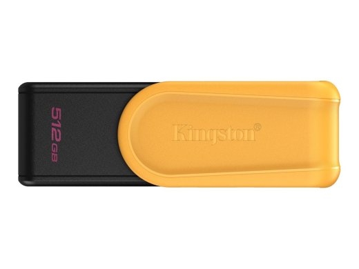 Kingston USB Flash Drive DataTraveler Exodia S 512 USB 3.2 Gen 1 Black/Yellow