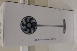 SALE OUT. Jimmy JF41 Pro Stand Fan 20 W Diameter 25 cm Number of speeds 1 Oscillation Remote control DAMAGED PACKAGING