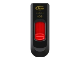 Team Group USB flash drive C145 - USB 3.2 Gen 1 - 8 - black/red