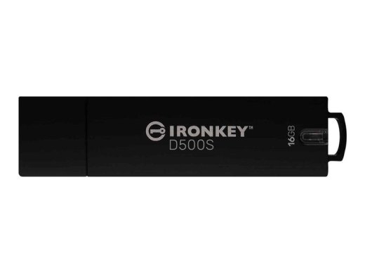 Kingston IronKey D500S - USB flash drive - 16 - TAA Compliant