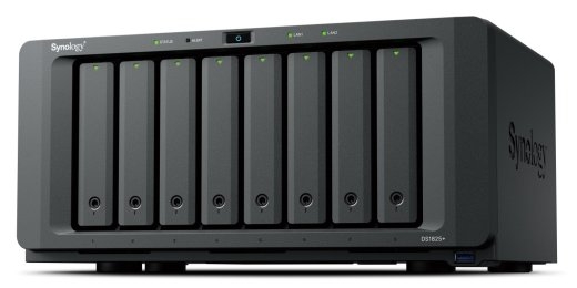 Synology DiskStation DS1825+ NAS/storage server Ryzen Embedded V1500B 8 DDR4 0 TB Black