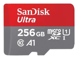 SanDisk Ultra 256 MicroSDXC UHS-I Class 10