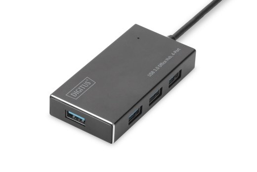 Digitus USB 3.0 Hub, 4-port Incl. 5V/2A power supply DA-70240-1 USB 3.0 Hub