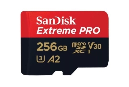 Memory card Extreme Pro microSDXC 256GB 200/140 MB/s A2