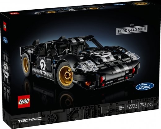Blocks Technic 42223 1966 Ford GT40 MKII Race Car