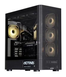 Actina 5901443440246 PC AMD Ryzen™ 9 9900X3D 32 DDR5-SDRAM 1 TB SSD NVIDIA GeForce RTX 5070 Ti Windows 11 Home Midi Tower Black