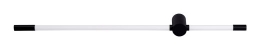 Activejet Lungo Black LED Wall Light