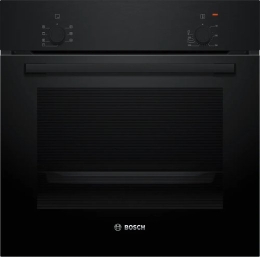 Bosch Oven HBF010BA1 66 L Electric Manual Knobs Height 59.5 cm Width 59.4 cm Black