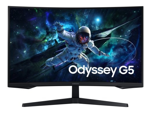 Samsung Gaming Monitor LS32CG552EUXEN 32 " VA 16:9 165 Hz 1 ms 2560 x 1440 pixels 300 cd/m² Black