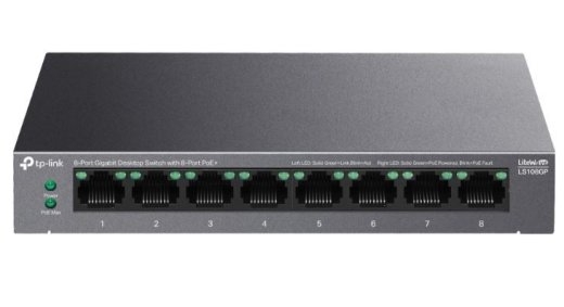 Switch 8xGE PoE+ LS108GP